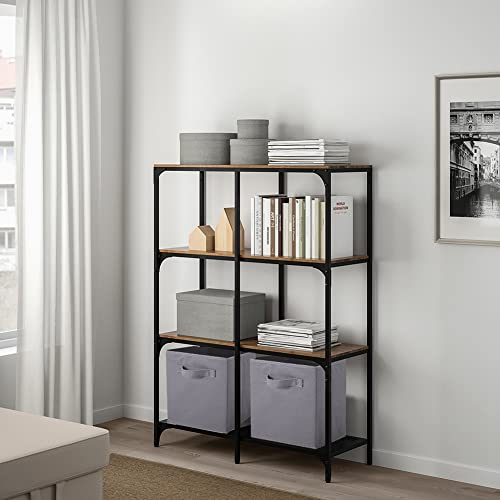 PowerKing Collapsible Storage Cubes with Handles, Fabric Foldable Bins for Closet Shelves, Durable Organization Storage Bins, 10.5'' x 11'' x 10.5'' (Light Grey, 2Pack) - color: Light Grey, size: 2Pack