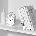 8 PCS Shelf Dividers for Closet Organization Acrylic Clear Closet Shelf Divider for Wooden Shelving Suitable for Wooden or Vertical Shelves Or Bedroom, Kitchen and Office - size: 8 pcs