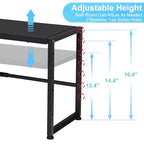 44.3 Inches Expandable Metal Storage Shelves,150LBS Heavy Duty Shelving Units and Storage For Appliance,Adjustable Utility Organization and Storage Shelf Rack For Kitchen Cabinet Closet Garage Pantry - size: 1 Tier：11.8"D x 44.3 "W x 16.3"H