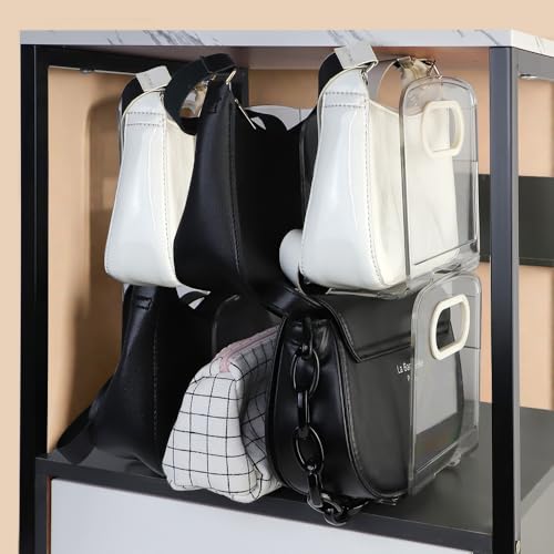 2pcs Mail Organizer File Sorters, Acrylic File Organizer with Pen Holder, Desk Clear Purse Handbag Storage Desktop Divider for Home Office Supplies 3 Sections