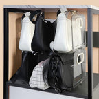 2pcs Mail Organizer File Sorters, Acrylic File Organizer with Pen Holder, Desk Clear Purse Handbag Storage Desktop Divider for Home Office Supplies 3 Sections