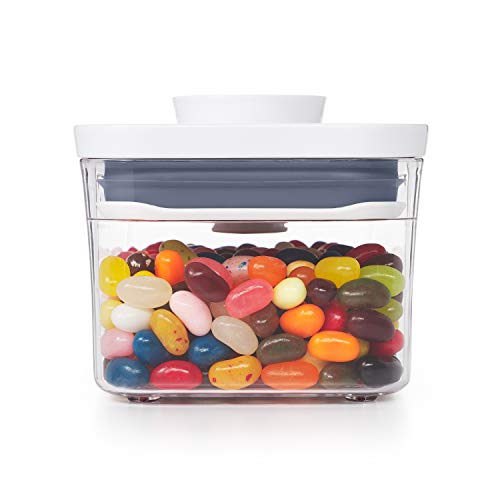 OXO Good Grips POP Container - Rectangle Mini 0.6 Qt - color: White, size: 0.6 Qt - Rectangle
