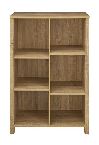 ClosetMaid 16053 Premium Adjustable 6-Cube Organizer, Weathered Oak - color: Weathered Oak, size: 6-Cube