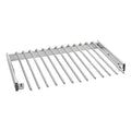 Rev-A-Shelf 24" Pull Out Wire Frame for 9 Pairs of Trouser Pant Rack for Space Saving Home Closet Storage Organization, Chrome, PSC-2414CR - size: 13 Pair