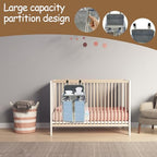 Hanging Diaper Caddy,Baby Diaper Organizer for Changing Table,Baby Crib Hanging Classified Storage Bag Organizer for Changing Table,Crib,Playard or Wall & Nursery Organization, Crib Accessories (# B) - style: # B
