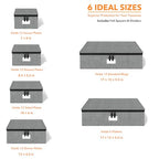 SpaceAid China Storage Containers 6 Pack, Stackable Hard Shell Quilted Cases with Soft Plate Separators, Moving Supplies Packing Boxes for Dishes, Plates, Platters, Mugs, Cups (Grey) - style: Plate Platter Mug Combo