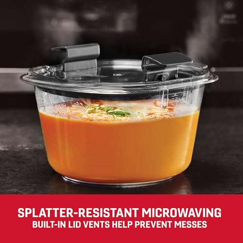 Rubbermaid Brilliance® Round Leak Proof Food Storage Containers, 6 Piece Set - size: 6-Piece (Rounds)