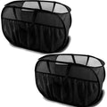 2 Pack Collapsible Laundry Baskets, Upgrade Pop Up Laundry Hamper with Convenient Bags, Foldable Laundry Basket Mesh Light Weight, Easy to Carry Clothes Hampers for Laundry, Dorm, Toys, Travel Black - color: 2xBlack