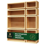 ROYAL CRAFT WOOD Bamboo Jewelry Organizer Box & Chests Set - Versatile Storage Solution for Makeup, Jewelry, and Bathroom Essentials (8 Boxes)