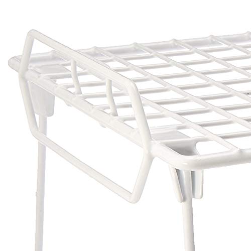 Whitmor Wire Grid Stacking Utility Shelf - size: 1-TIER, 10"L x 16"W x 8"H