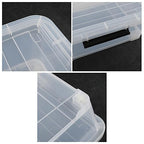 4 Packs Under Bed Storage Containers with Clear Lid, Large Stackable Plastic Latching Bins with Rolling Wheels, 40 Quart - size: 40L