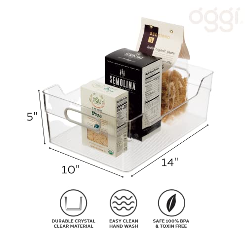 Oggi Cabinet / Drawer High Wall Storage Bin (14" x 10" x 5") - size: 14" x 10" x 5"