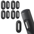 Nearockle Magnetic Remote Control Holder Wall Mount, 2025 Upgraded Smaller & Stronger Magnetic Silicone Remote Control Organizer TV Remote Charger Holder Caddy Back of TV (Black-4 Pack) - color: Black, size: 4 Pack