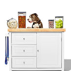 OXO Good Grips Pet POP Container – 4.4 Qt/4.2 L with Scoop |Ideal for up to 4lbs of Dog Food or 3.5lbs of Cat Food, Airtight Storage Container, BPA Free - size: Pet POP 4.4 Qt