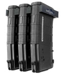 AR-15 PMAG Wall Mount | Magazine Display | Wall Storage Organization System | Unique Low Profile Design | Gun Safe Wall Garage | Gun Room Mounting Solution - color: 1 Mount Hold 3 Mags