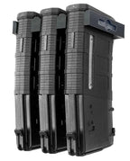 AR-15 PMAG Wall Mount | Magazine Display | Wall Storage Organization System | Unique Low Profile Design | Gun Safe Wall Garage | Gun Room Mounting Solution - color: 1 Mount Hold 3 Mags