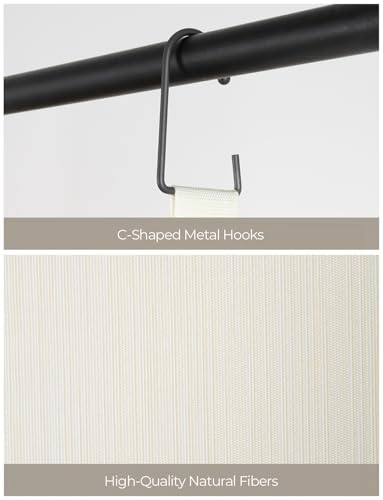 StorageWorks Hanging Closet Organizer, 3-Shelf Hanging Closet Shelves with Top Shelf, 15 ¾"W x 12" D x 31" H, Extra-Large Space, Ivory White - color: Ivory White, size: 15 ¾"W x 12"D x 31"H