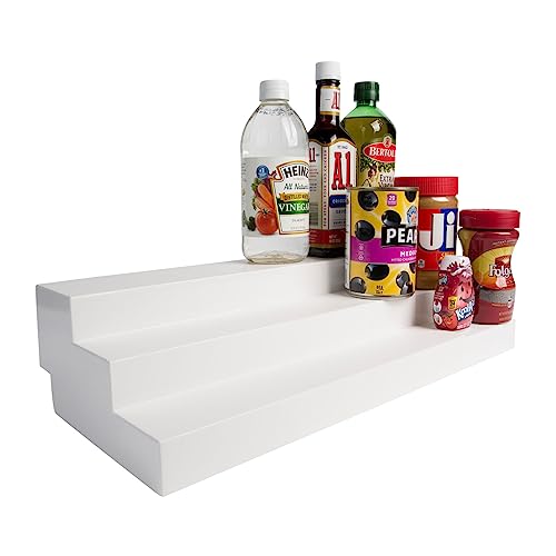 Dial Industries 3 Tier Adjustable Canned Goods Shelves for Kitchen Cabinet and Pantry Organization, Standard - size: Standard
