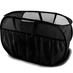 Collapsible Laundry Baskets, Upgrade Pop Up Laundry Hamper with Convenient Bags, Foldable Laundry Basket Mesh Light Weight, Easy to Carry Clothes Hampers for Laundry, Dorm, Toys, Travel Black - color: Black