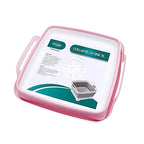 FOSJGO 2.4 Gal(9L) Collapsible Dish Basin with Drain Plug,Space Saving Multiuse Foldable Sink Tub,Dishpan,Kitchen Sink for Camping,Plastic Tub,Vegetable Washing,RV… - color: Pink