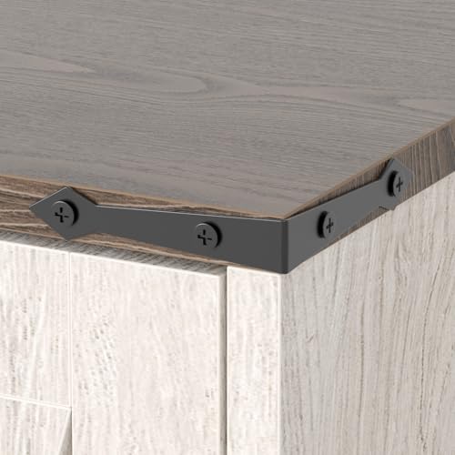 GOODONE 52"Farmhouse Shoe Cabinet with Bench, L-shaped Shoe Storage Bench with Umbrella Stands, Tall Shoe Organizer Cabinet with Adjustable Shelves for Entryway, Living Room, and Stairwell(Brown Gray) - color: Brown and Gray