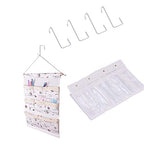 OJYUDD 12 Pack White Smart Over The Door Hook,2 Side Metal Z Hooks,S Hooks for Hanging Coats,Bags,Towels for Bathroom,Kitchen,Office