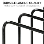 Cutting Board Organizer(1 Pc),Kitchen Cabinet Dividers for baking sheets,Bakeware Holder with 5 Slots,Space Saving,for used to Baking Tray and Chopping Storage