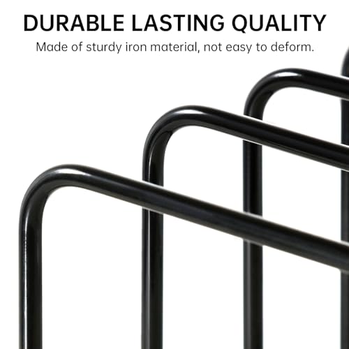 Cutting Board Organizer(1 Pc),Kitchen Cabinet Dividers for baking sheets,Bakeware Holder with 5 Slots,Space Saving,for used to Baking Tray and Chopping Storage