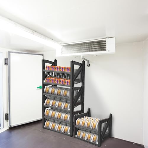 Shelf Reliance Cansolidator Max Large - 1-Pack Can Organizer for Pantry, Stackable Soda Can Storage for Kitchen, Holds 60 Large Cans of Food - size: 1 Pack, style: 28 Large Can