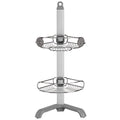 simplehuman Corner Shower Caddy, Stainless Steel and Anodized Aluminum - style: Corner