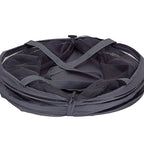 Household Essentials 2027-1 Pop-Up Collapsible Mesh Laundry Hamper | Charcoal - color: Charcoal