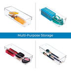 iDesign - 52930 EMW6134167, Medium, Clear - size: 4 x 12 x 3, style: Pack of 1