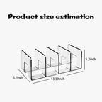 Transparent Acrylic Kids Shoe Rack, Small Shoe Rack,Baby Shoe Organizer, Kids Shoe Organizer with 4 Sections Stackable Shelves for Closet Storage, Space-Saving 4 Pack