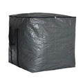 Extra Large Storage Bag (Black, 19"x19"x19") - color: Black, size: 19"x19"x19"