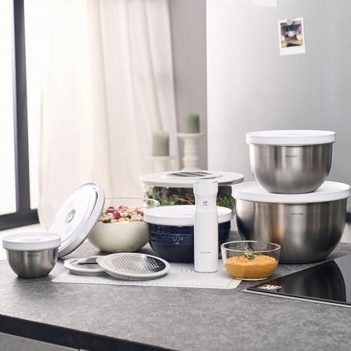 ZWILLING Fresh & Save BOWLS 9-pc Stainless Steel Vacuum Bowl Starter Set - size: 9-pc