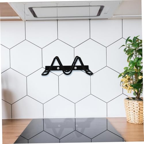 Rv Kitchen Organizer Pot Lid Rack with Cutting Board Holder - Wall Mounted 2-Tier Wire Storage Rack for Cabinet Doors Space Saving Pan Lid and Utensil Organizer