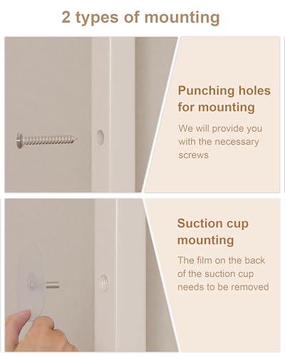 UMDONX Behind The Door Bathroom Shelf Narrow 5-Tier, Space-Saving Slim Storage Shelf Narrow Shelving Unit for Bathroom and Kitchen White - color: White, size: Width 17.5in