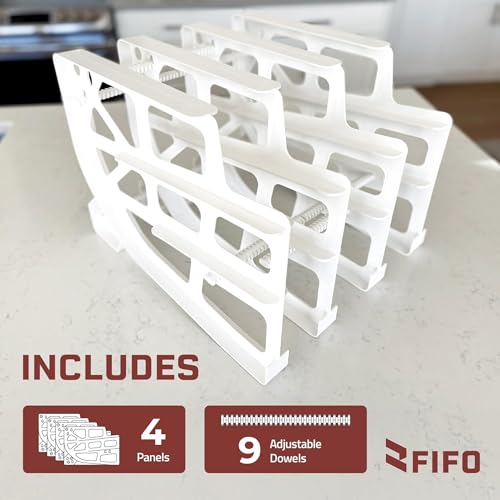 FIFO Can Tracker 3-Pack - 3-Tier Rotating Food Can Organizer for Pantry, Expandable Soda Can Storage for Kitchen, Holds 54 Cans of Food or Soda - size: 3 Pack, style: 54 can