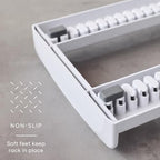 YouCopia StoreMore Adjustable Bakeware Rack with Steel Wires, Cookie Sheet Baking Pan and Tray Organizer for Kitchen Cabinet and Pantry Storage, Premium Edition - size: Premium