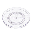 Amazon Basics Clear Lazy Susan Turntable Organizer for Organization, 12-Inch, 2-Pack - size: 12" Diameter, 2-Pack