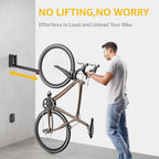 monTEK Swivel Bike Wall Mount, No Heavy Lifting Required Bike Wall Mount, Bike Hangers for Garage, Space-Saving Bike Rack Garage, Easy to Load and Unload, Bike Hanger Can Hold Up to 77 lbs, 2 Pack - style: 2-Pack
