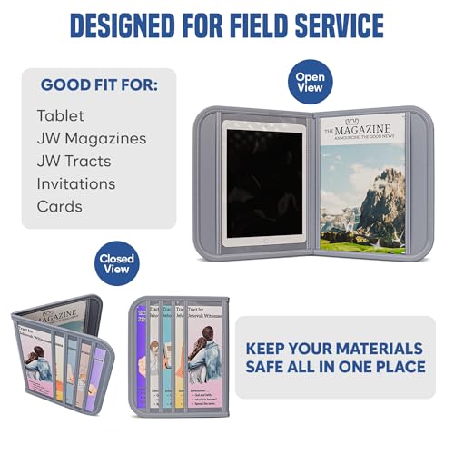 JW Magazine and Tract Holder, jw.org accessories, JW Field Service Supplies, Jehovah Witness Ministry Supplies, Ministry Organizer, Jehovahs Witnesses Pioneer Gifts Ideas Convention, Best Life Ever