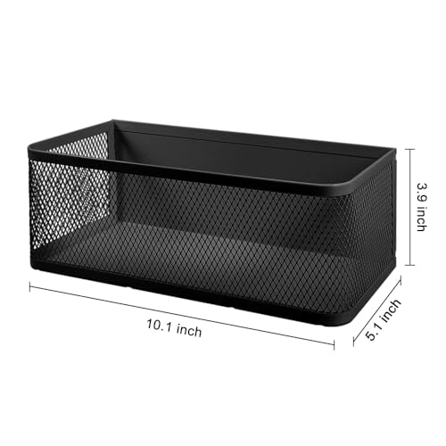 Picowe Magnetic Laundry Organizer, Large Magnet Basket for Laundry Room,16.5lb Capacity Magnetic Shelf for Washer /Dryer, Fridge & Small Spaces ( B, White) - color: Black, size: L (11*4.9*3.9in)