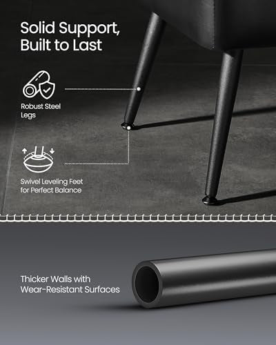 VASAGLE EKHO Collection - Storage Ottoman Bench, Entryway Bedroom Bench, 15 Gallons, Synthetic Leather with Stitching, Mid-Century Modern, Safety Hinges, Loads 660 lb, Ink Black ULOM074B01 - color: Ink Black, style: 15-Gallon Storage Bench