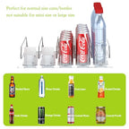 Drink Organizer for Fridge,Self Pushing Fridge Drink Organizer,Automatic Drink Dispenser for Fridge-Holds up to 25 Cans - style: 5 Rows