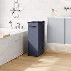 SOLEDI Slim Laundry Hamper with Lid, Narrow Laundry Basket with Removable Bags, Dirty Clothes Hamper with handle, Small Hamper perfect for Laundry room, Bathroom, Bedroom, Small spaces. 70L Navy Blue - color: Navy Blue, size: 70L