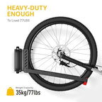 monTEK Swivel Bike Wall Mount, No Heavy Lifting Required Bike Wall Mount, Bike Hangers for Garage, Space-Saving Bike Rack Garage, Easy to Load and Unload, Bike Hanger Can Hold Up to 77 lbs, 2 Pack - style: 2-Pack