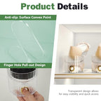 Shoe Slot Organizer,Adjustable Shoe Stacker for a Pair of Shoes,Shoe Holder Space Saver,Double Deck Shoe Riser Shoe Rack,Shoe Organizer for Closet (Clear, 10 Pack) - size: 10 Pack