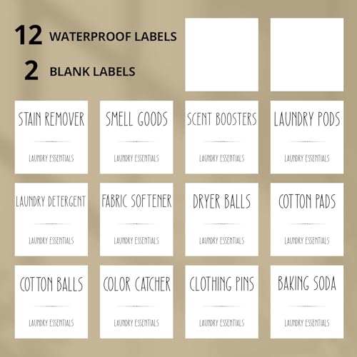 Glass Laundry Pods Container, Half Gallon 2 Liter Laundry Jars with Wood Lids for Laundry Room Organization and Storage, Powder Detergent Holder for Laundry Room Decor and Accessories