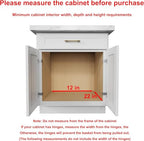 Sikarou Pull Out Cabinet Organizer,Heavy-Duty Slide Out Shelf, Wood And Wire Basket, Pull Out Drawer for for Kitchen Under Sink Space, Pantry, Bathroom (11 * 21 WM) - size: 1-TIE 11*21 WM
